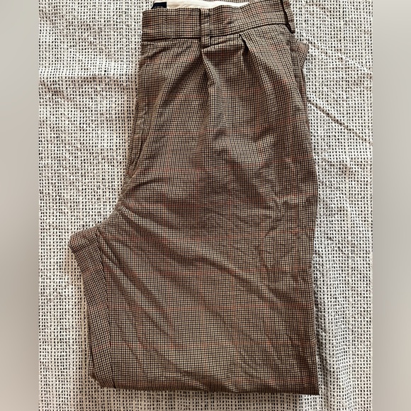 Tommy Hilfiger pleated houndstooth pants size 34x32 - Picture 3 of 7